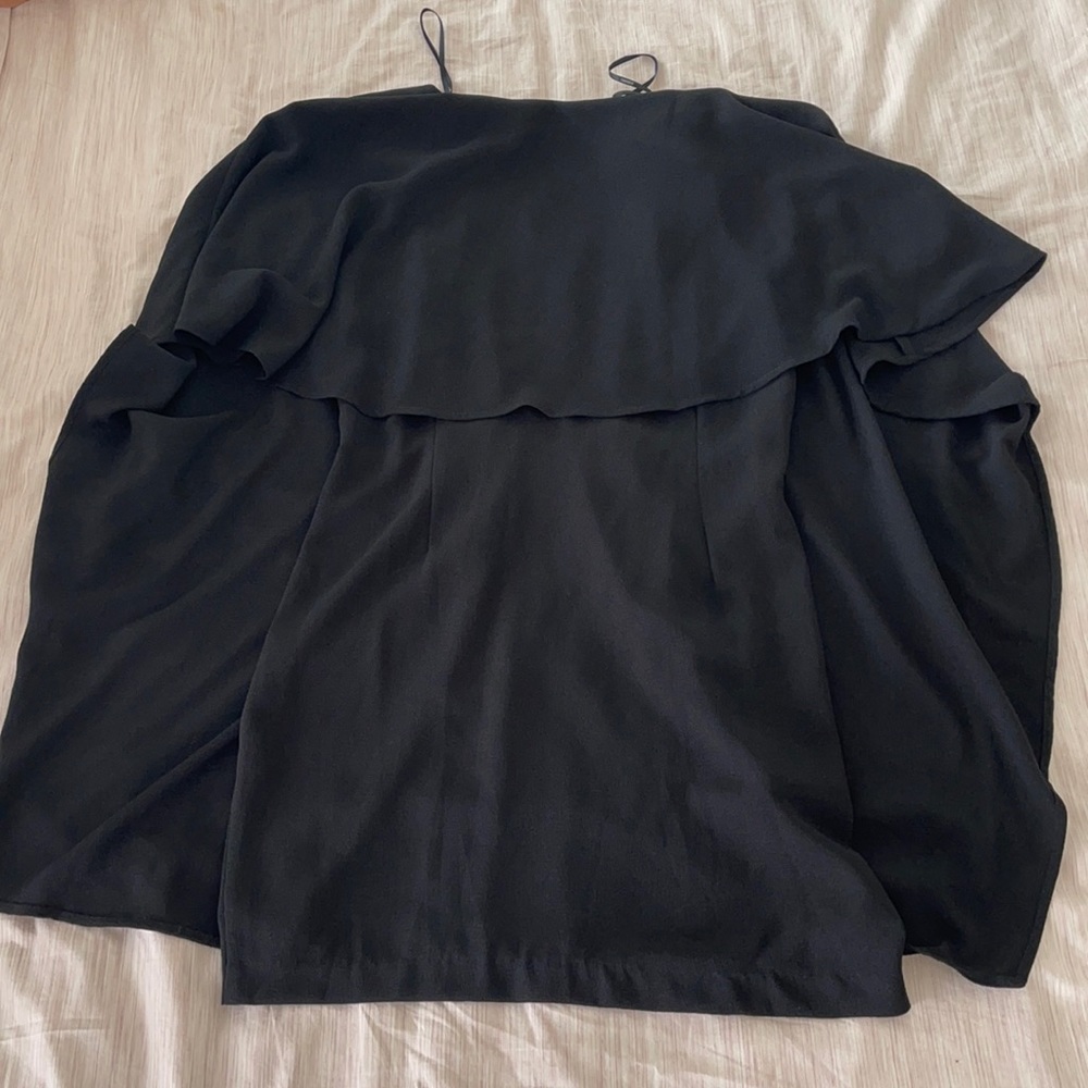Cape/ backless  cocktail dress